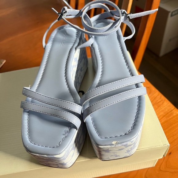 Open Edit Platform Sandals - Picture 2 of 4